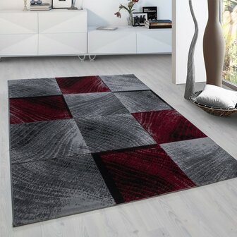 Modern vloerkleed Galant 8003 kleur Rood