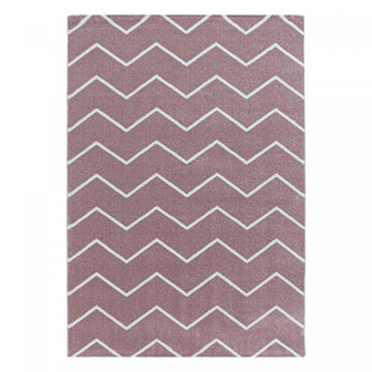 Modern vloerkleed Riant rose 4602