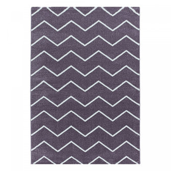 Modern vloerkleed Riant lila 4602