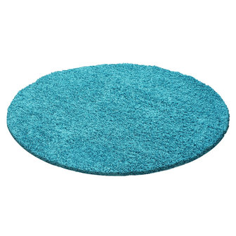 Turquoise vloerkleden Adriana Shaggy  1500/AY Turquoise