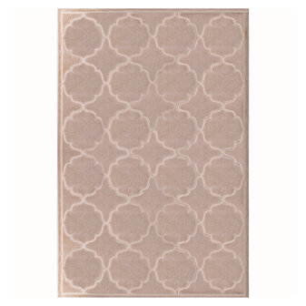 Modern vloerkleed Puorto beige 9003