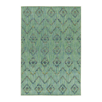 Binnen en buitenvloerkleed Topas groen 5152