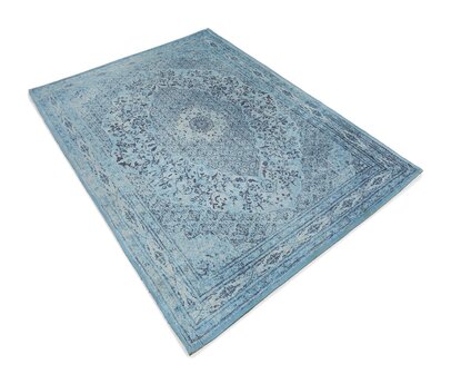 Tabriz vloerkleed  L. Blauw