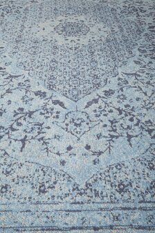 Tabriz vloerkleed  L. Blauw