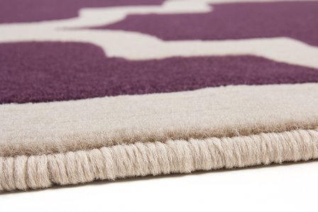 Design modern vloerkleed Manoa Purple