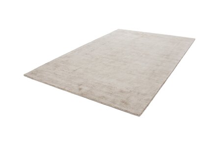 Effen exclusief vloerkleed beige