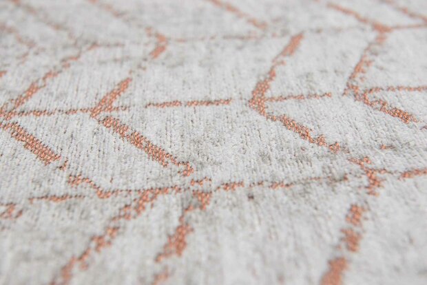 Chenille katoen vloerkleed Mystic terra 8951