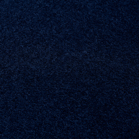 Effen vloerkleed Boston navy 9502