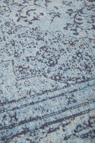 Tabriz vloerkleed  L. Blauw