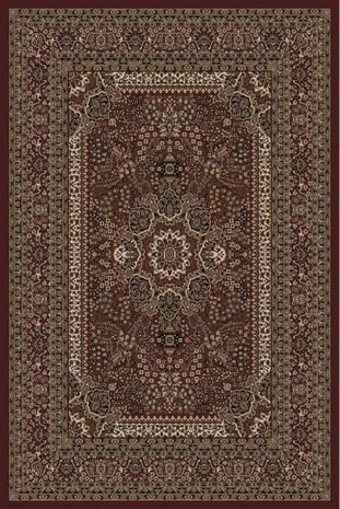 Laagpolig klassiek vloerkleed Super Classic 0207/AY Rood