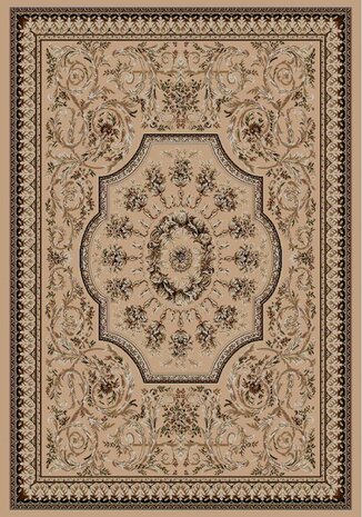 Beige klassiek vloerkleed Super Classic 0209/AY  