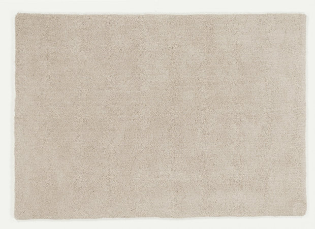 Hoogpolig vloerkleed Alabama 660 Beige