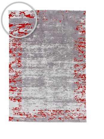 Karpet vintage Profil 161010 Rood