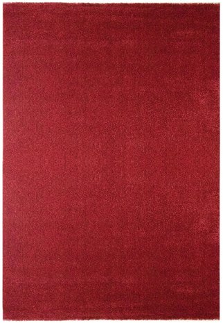 Rood hoogpolig vloerkleed Astrix 181 Rood