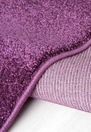 Hoogpolig vloerkleed paars Astrix 181 Violet