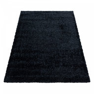 Vloerkleed-Prime-Shaggy-Zwart-4200